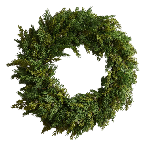 Faux Cedar Wreath Arhaus