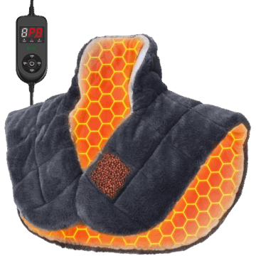 Amazon Heated Neck Wrap Heating Pad Weighted