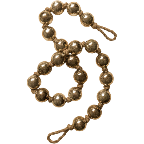 McGee & Co. (US) 4.4' Aged Silver Glass Garland