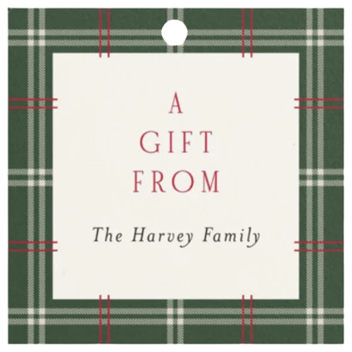 Minted "Window Pane" - Customizable Gift Tags