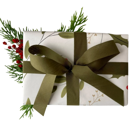 Minted Olive Green Ribbon