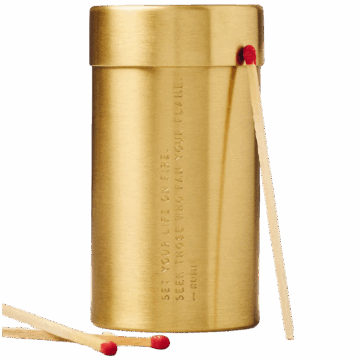 Anthropologie (US) Mersea Brass Match Holder
