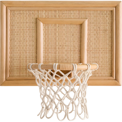 Pottery Barn Kids Natural Wood Basketball Hoop