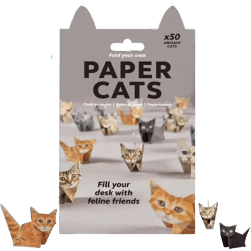Walmart (US) DIY Paper Cats Origami Kit, DIY Paper Cats - 50 Origami, Fun Craft Activity for Adults, for Craft...