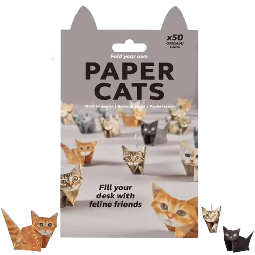 Walmart (US) DIY Paper Cats Origami Kit, DIY Paper Cats - 50 Origami, Fun Craft Activity for Adults, for Craft...