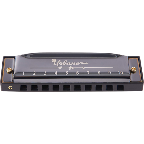 Amazon (US) Harmonica 10 Holes 20 Tunes Mouth Organ Blues Deluxe