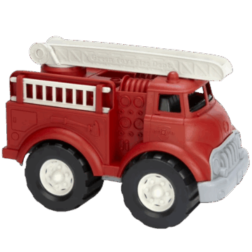 Walmart (US) Green Toys: Fire Truck - Red - Emergency Rescue Vehicle Toy,