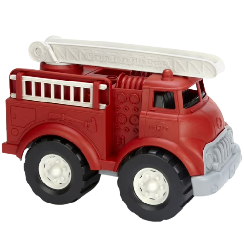 Walmart (US) Green Toys: Fire Truck - Red - Emergency Rescue Vehicle Toy,