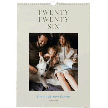 Papier Photo Calendar Large