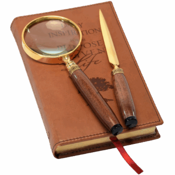 Etsy (US) Magnifying Glass and Letter Opener in North Georgia Walnut