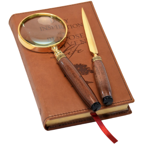 Etsy (US) Magnifying Glass and Letter Opener in North Georgia Walnut