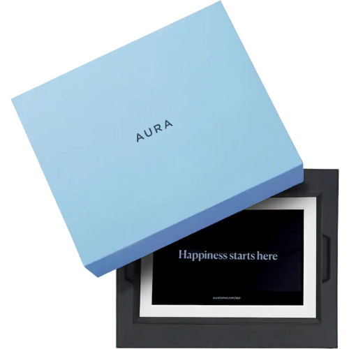 Best Buy U.S. Aura Home - Carver 10" Digital Wifi Frame - Matted Gravel