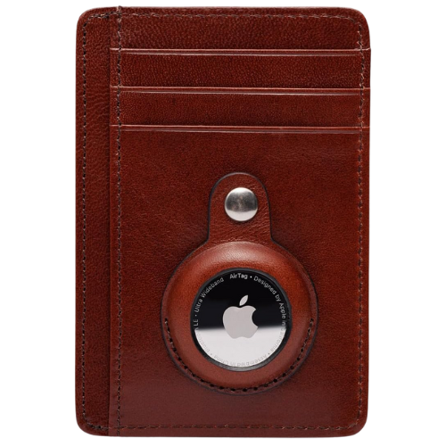Zappos Old Leather - Airtag Seven-Pocket ID Card Case