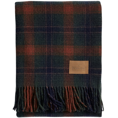 Motor Robe Throw in Jacksonville Plaid Pendelton