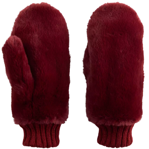 Kohl's Women's LC Lauren Conrad Faux Fur Mittens