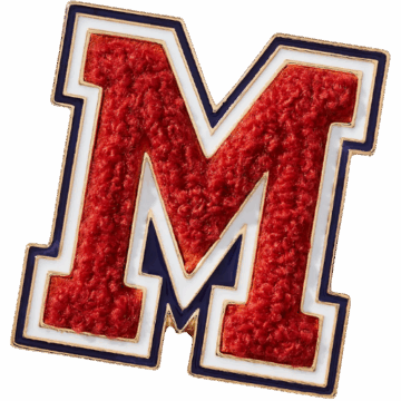 Anthropologie (US) Varsity Monogram Brooch