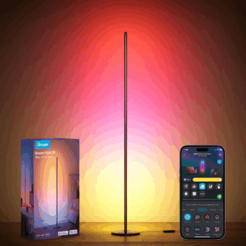 Amazon (US) Govee RGBIC Floor Lamp Basic, LED Corner Lamp Works with Alexa