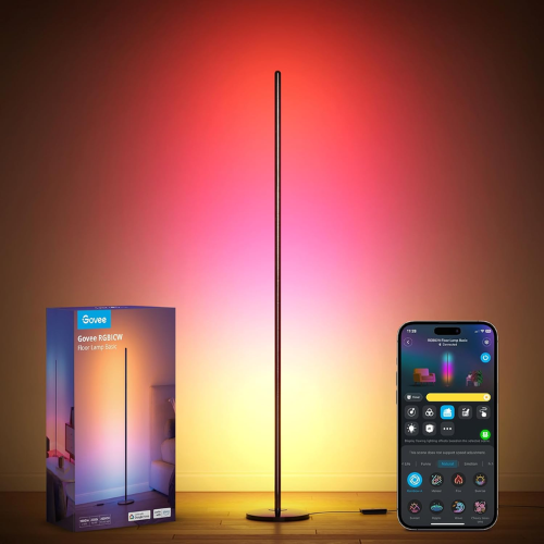 Amazon (US) Govee RGBIC Floor Lamp Basic, LED Corner Lamp Works with Alexa