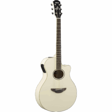 Amazon (US) Yamaha APX600 VW Thin Body Acoustic-Electric Guitar, Vintage