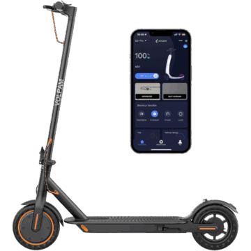Amazon (US) VOLPAM Electric Scooter, 350W/500W Powerful Motor, 8.5"/10" Solid Tires, 19/22Mph, 28/21/12 Miles...
