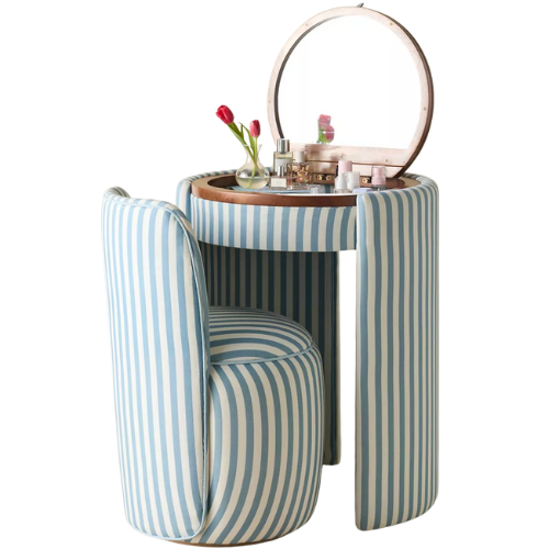 Urban Outfitters (US and RoW) Jane Upholstered Vanity & Stool Set