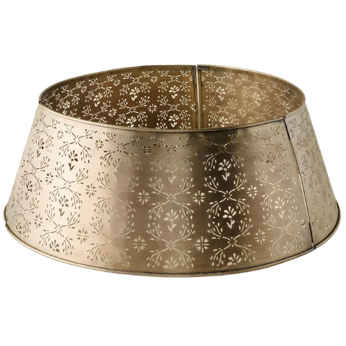 Magnolia Antique Brass Finish Tree Collar