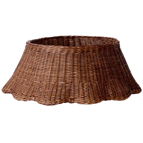 Target Scalloped Woven Tree Collar Brown - Threshold McGee