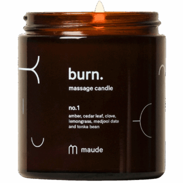 maude Burn Massage Candle No. 1 revolve