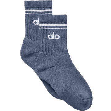 Alo Yoga (US) Unisex Half-Crew Throwback Sock