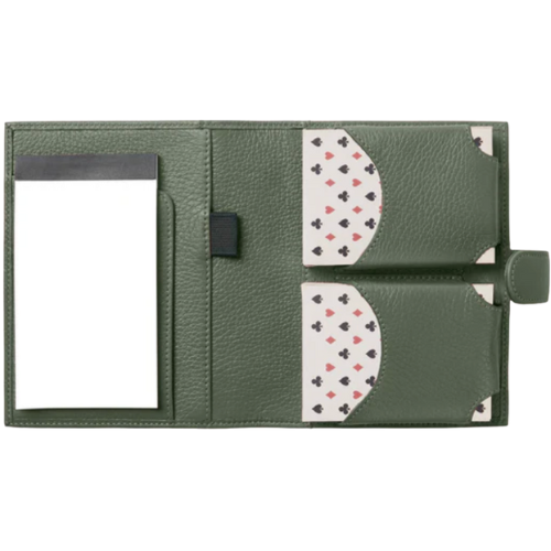 Leatherology Playing Card Case with Notepad
