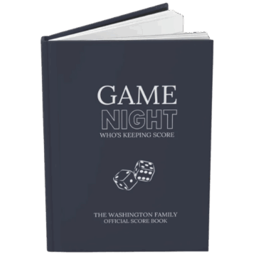 Etsy (US) Game Night Score Keeper Notebook: Official Family
