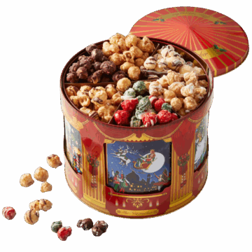 Williams-Sonoma Bonnie & Pop Popcorn Musical Tin