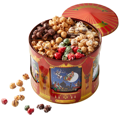 Williams-Sonoma Bonnie & Pop Popcorn Musical Tin