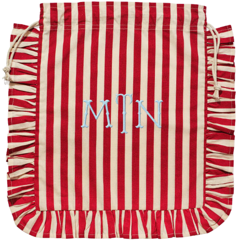Not Another Bill Personalised Ruffle Laundry Bag
