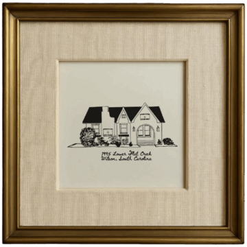Etsy (US) Custom Home Portrait: Hand-drawn House Illustration