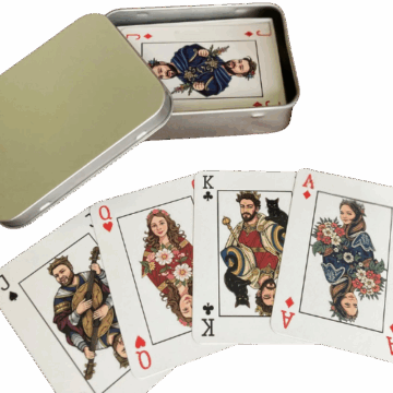 Etsy (US) Custom Playing Cards: 100% Personalised Deck of Cards.