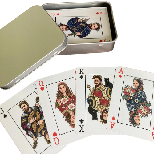 Etsy (US) Custom Playing Cards: 100% Personalised Deck of Cards.