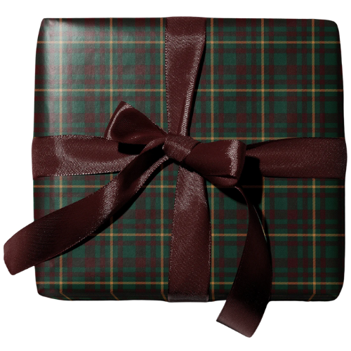 Traditional Christmas Plaid Wrapping Paper Holiday Gift Wrap House of Parlington Etsy