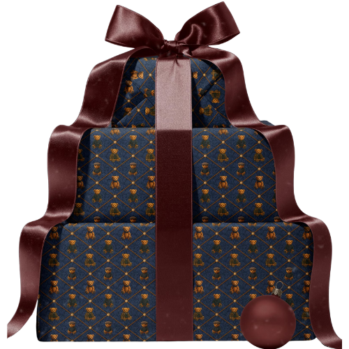 Teddy Bear Wrapping Paper Children Gift Wrap Etsy House of Parlington