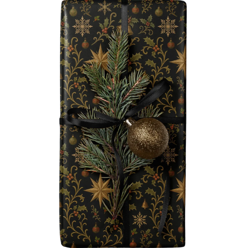 Christmas Gift Wrap Holiday Wrapping Paper Medley House of Parlington Etsy