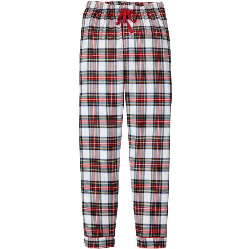 Petite Plume Men's Brushed Twill Pajama Pant in Balmoral Tartan