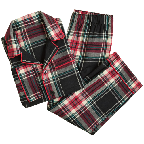 J. Crew US Kids' printed pajama set plaid