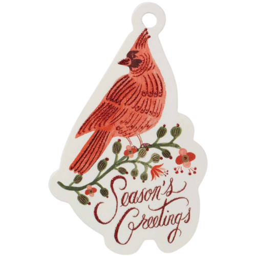 Holiday Gift Tags - Cardinals Rifle Paper Co.