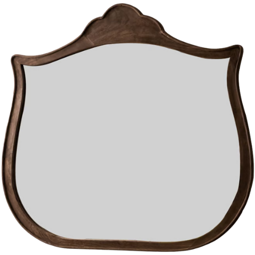 Magnolia Arched Antiqued Inez Mirror