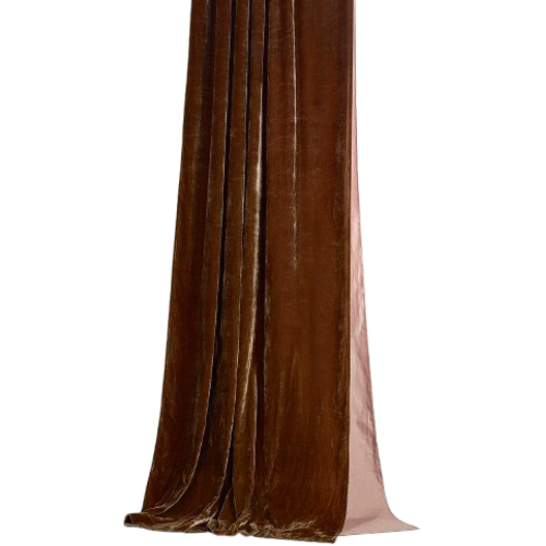 Wayfair North America Stella Solid Color Faux Silk Velvet
