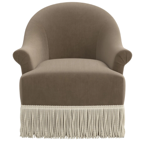 Marie Velvet Swivel Chair Wayfair