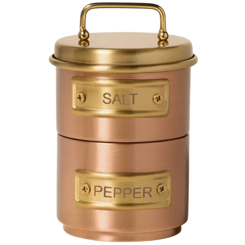 Target Salt and Pepper Holders Copper Finish Hearth and Hand Magnolia