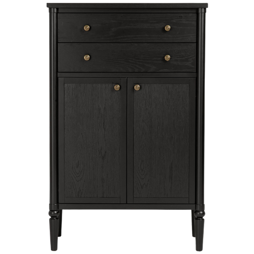 Pottery Barn (US) Chris Loves Julia Modern Traditional Tall 2-Drawer Dresser