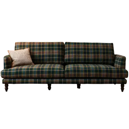 Wayfair Retro Rustic Plaid Couch