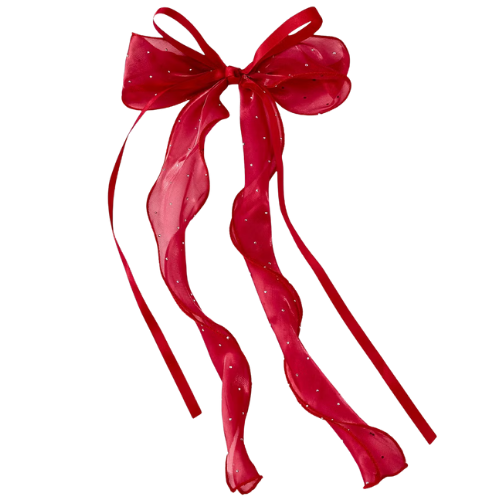 Gemmed Bow Hair Clip Target